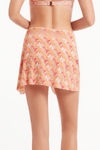 Fairy Butterfly Orange Mini Skirt