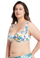 Sunseeker Electric Bloom Plus Cup Underwire Bikini Top