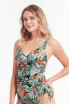 My Paradiso Plus Cup Ruched Tankini