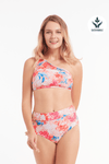 Utopian Fantasy Blush Asymmetric Bikini Top