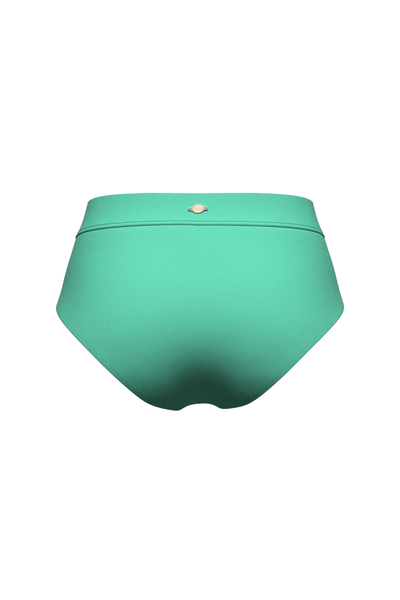 Core Solid Mint Green High-waist Pant