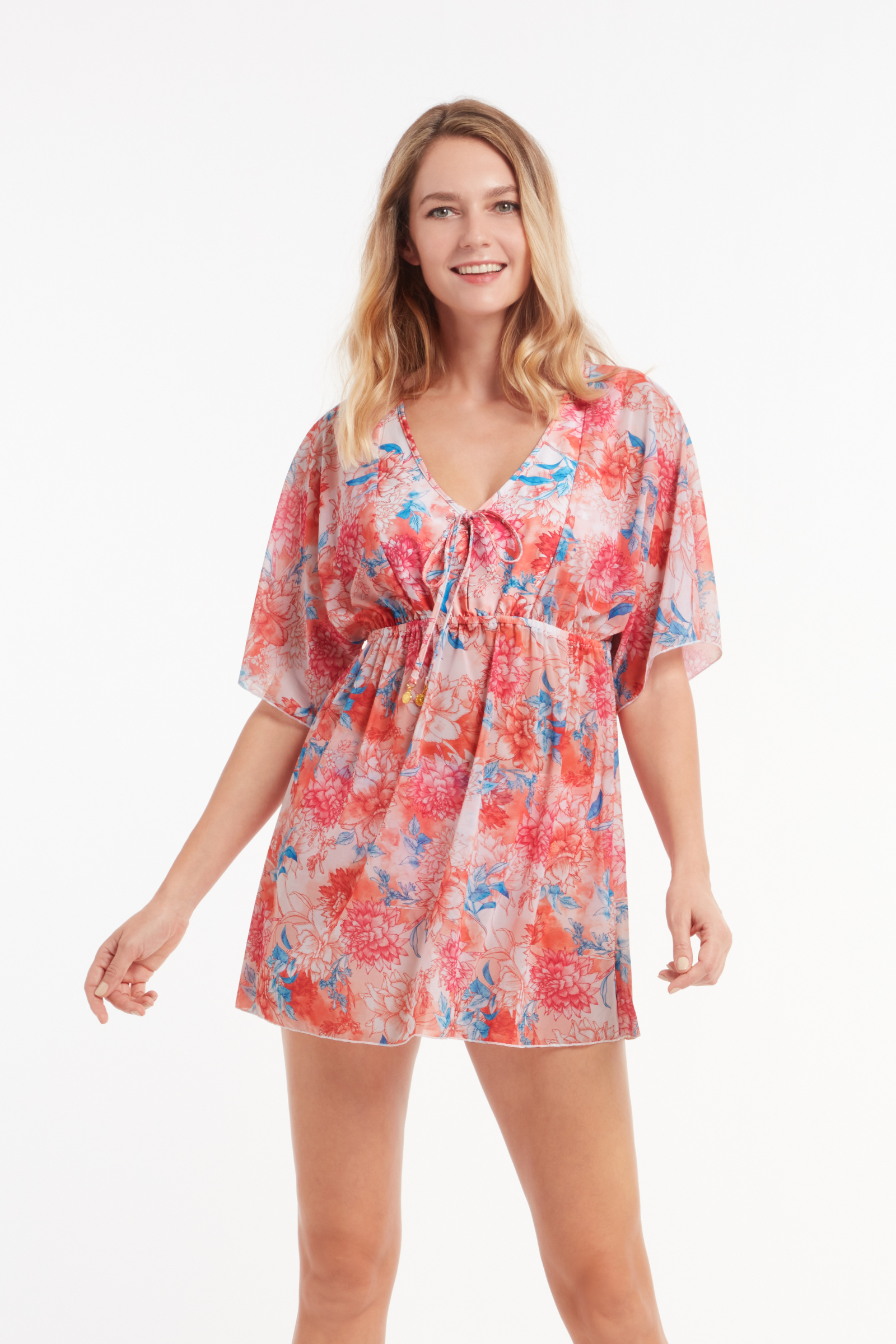 Sunseeker Utopian Fantasy Blush Kaftan