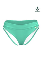 Sunseeker Core Solid Mint Green Ruched Waistband Full Classic Pant