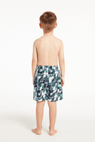 Sunseeker Cherecked Elastic Waistband Boardshorts