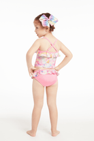 Sunseeker Tie Dye Ruffles Tankini Set