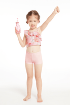 Sunseeker Milkshake Frilled One Shoulder Tankini Set