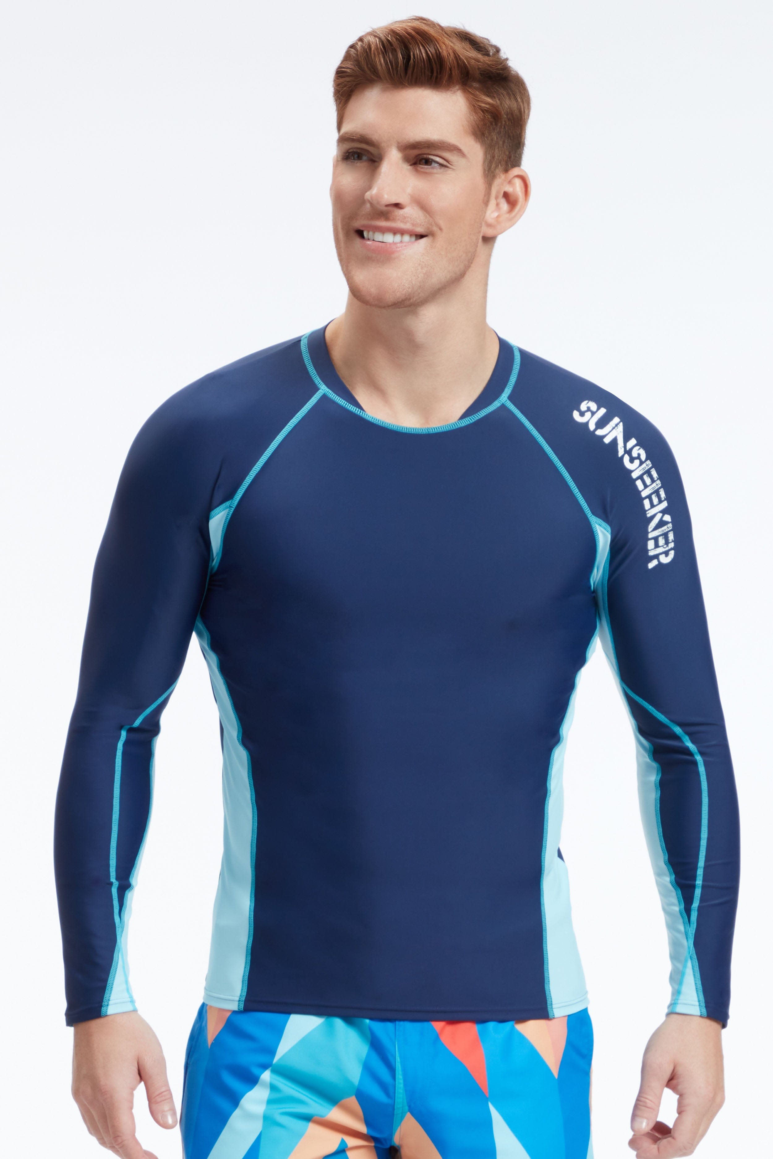 Sunseeker Manner raglan long sleeves rash guard