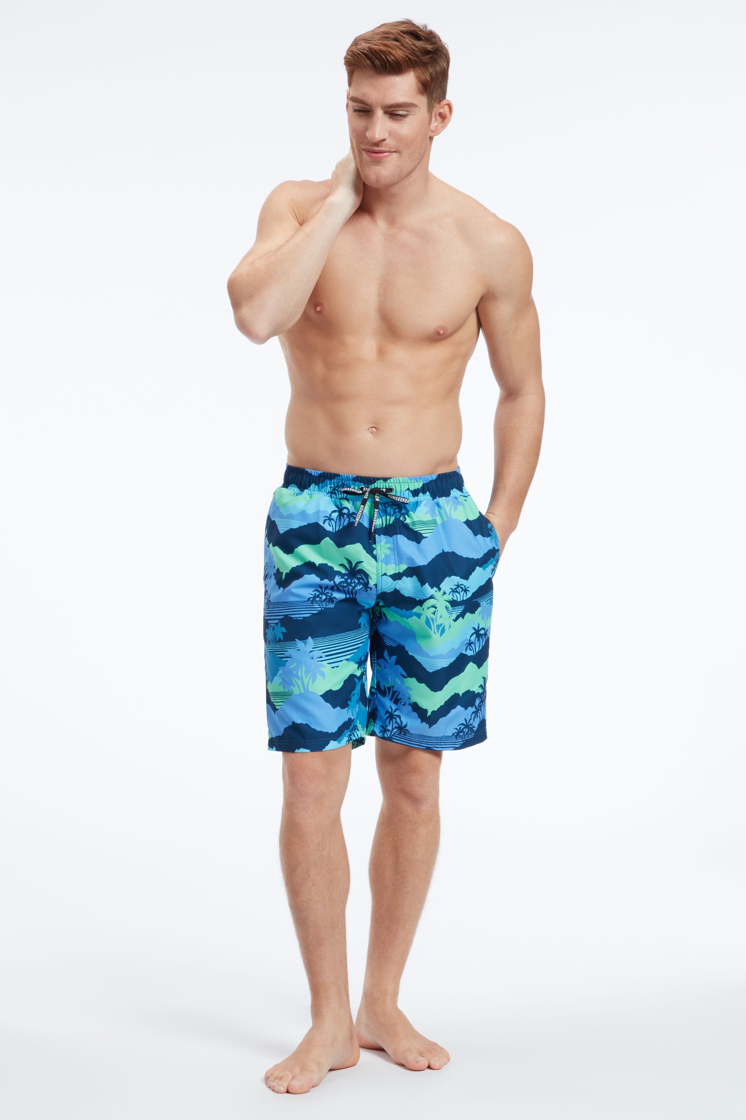 Sunseeker Aloha drawstring boardshorts