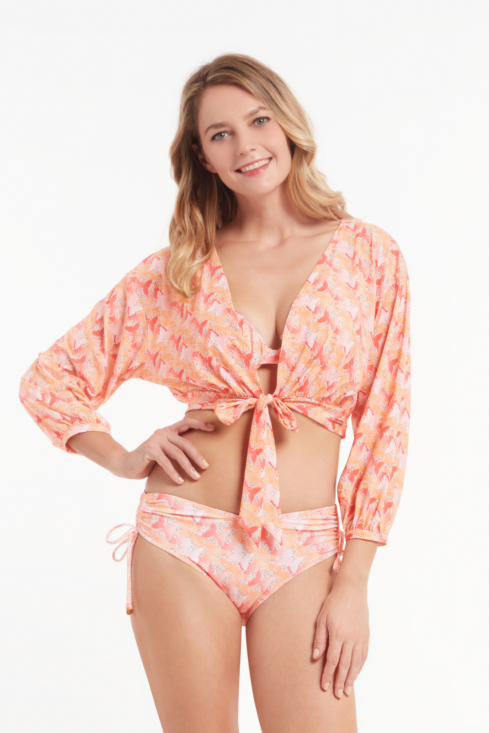 Sunseeker Fairy Butterfly Orange Cover-up