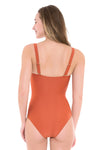 Plus Cup Onepiece Sunkissed Texture Rust Plus Cup One Piece - Sunseeker