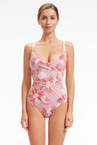 Sunseeker Bohemian Beauty Persian Red Cross Front One Piece