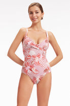 Sunseeker Bohemian Beauty Persian Red Cross Front One Piece