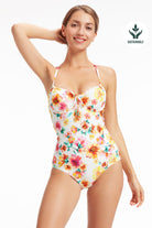 Sunseeker Vibrant Vacation White Underwire One piece