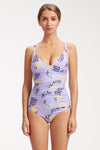 Plus Cup Onepiece Elevated Animal Persian Violet Plus Cup One Piece - Sunseeker