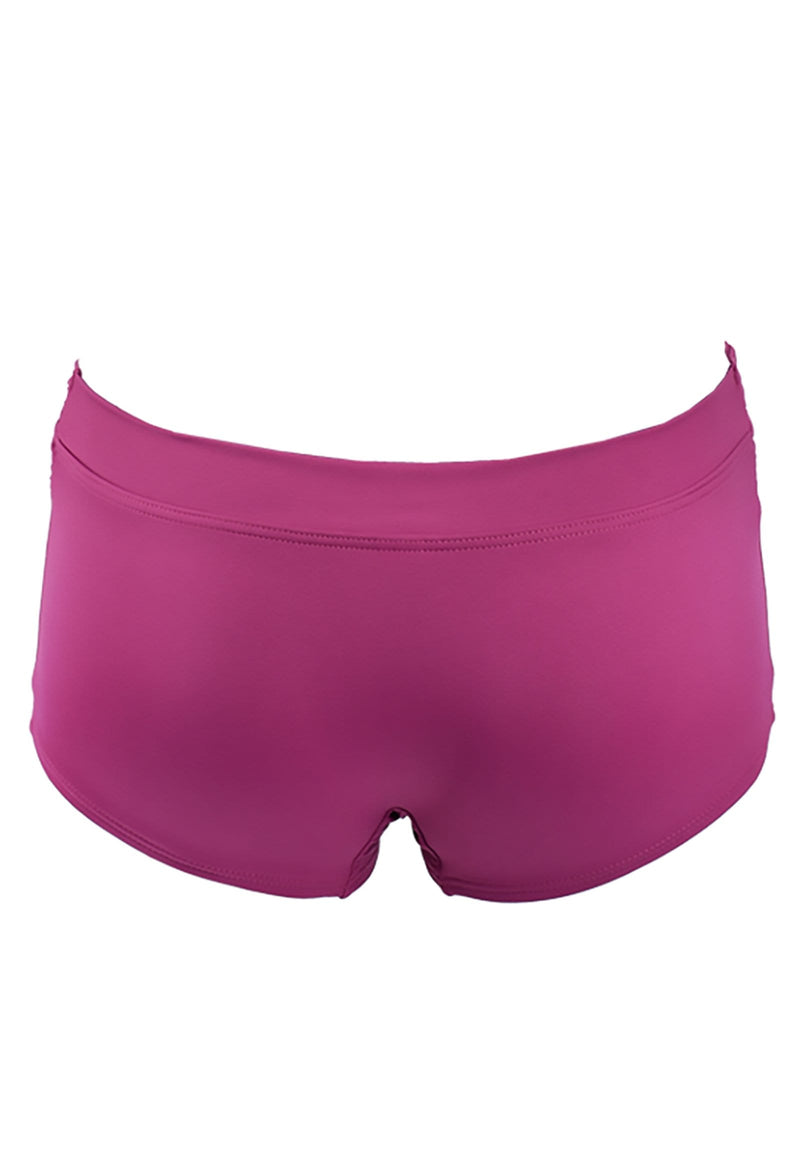 Bikini Bottoms Solids Boyleg Pants - Sunseeker