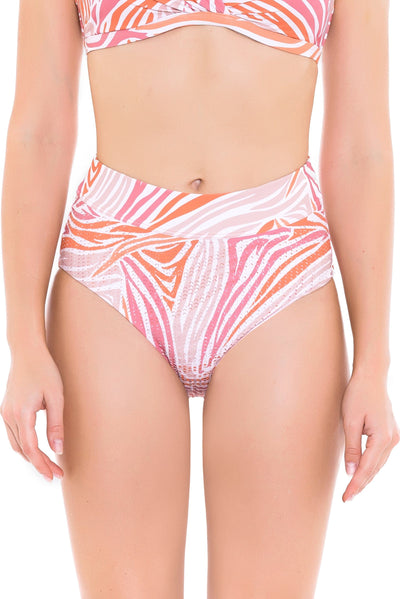 Bikini Bottoms Sunkissed Safari Rust Full Classic Pant - Sunseeker