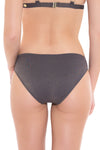 Bikini Bottoms Sunkissed Shimmer Charcoal Classic Pant - Sunseeker