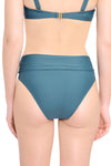 Bikini Bottoms Core Solid Atlantic Deep Full Classic Pant - Sunseeker