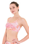 Bikini Tops Sunkissed Safari Rust Scoop Neck Bikini Top - Sunseeker