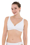 Plus Cup Bikini Tops Sunkissed Texture Off White Plus Cup Underwire Bikini Top - Sunseeker