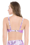 Plus Cup Bikini Tops South Pacific Hibiscus Purple Plus Cup Bikini Top - Sunseeker