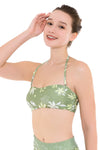 Bikini Tops South Pacific Palm Moss Bandeau Top - Sunseeker