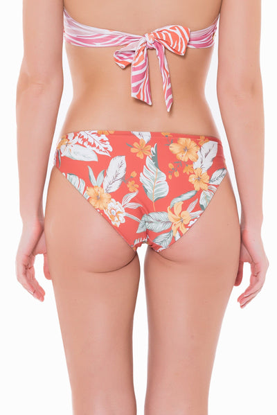 Bikini Bottoms Sunkissed Tropics Rust Reversible Classic Pant - Sunseeker