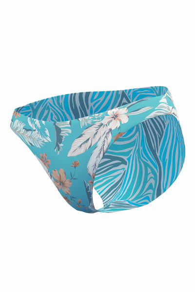Bikini Bottoms Sunkissed Tropics Aqua Haze Reversible Classic Pant - Sunseeker