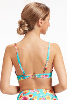 Sunseeker Vibrant Vacation Sky Blue Underwire Bikini Top