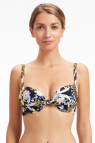 Sunseeker Elevated Tropics Sailor Blue Underwire Bikini Top