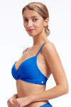 Bikini Tops Core Solid Surf the Web Cross Front Bikini Top - Sunseeker