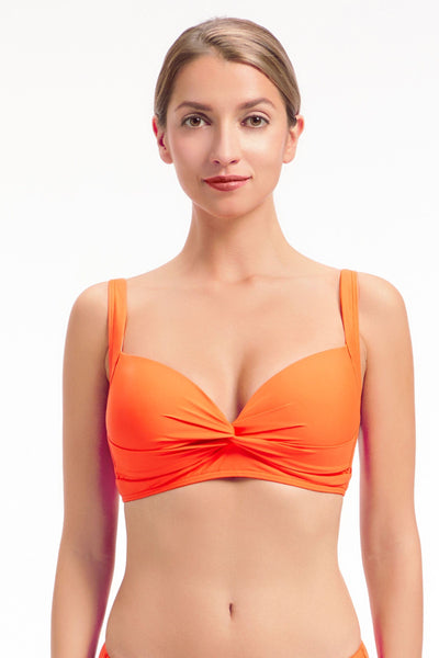 Plus Cup Bikini Tops Core Solid Fiesta Plus Cup Bikini Top - Sunseeker