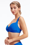 Plus Cup Bikini Tops Core Solid Surf the Web Plus Cup Bikini Top - Sunseeker