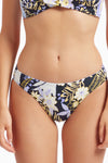 Bikini Bottoms Elevated Tropics Sailor Blue Reversible Classic Pant - Sunseeker