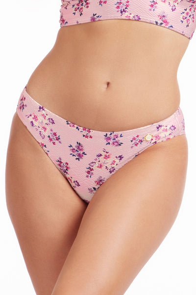 Bikini Bottoms Charmed Romance Rosa Pink Classic Pant - Sunseeker