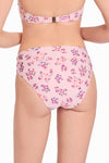 Bikini Bottoms Charmed Romance Rosa Pink Full Classic Pant - Sunseeker