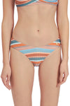 Bikini Bottoms Baydere Stripe Flamingo Classic Pant - Sunseeker