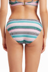 Bikini Bottoms Baydere Stripe Pink Classic Pant - Sunseeker