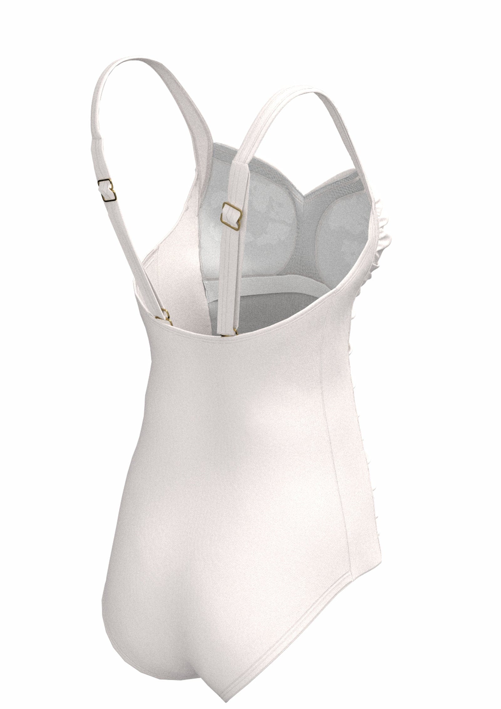 Sunseeker Core Solid Off White Plus Cup Twist Front One piece