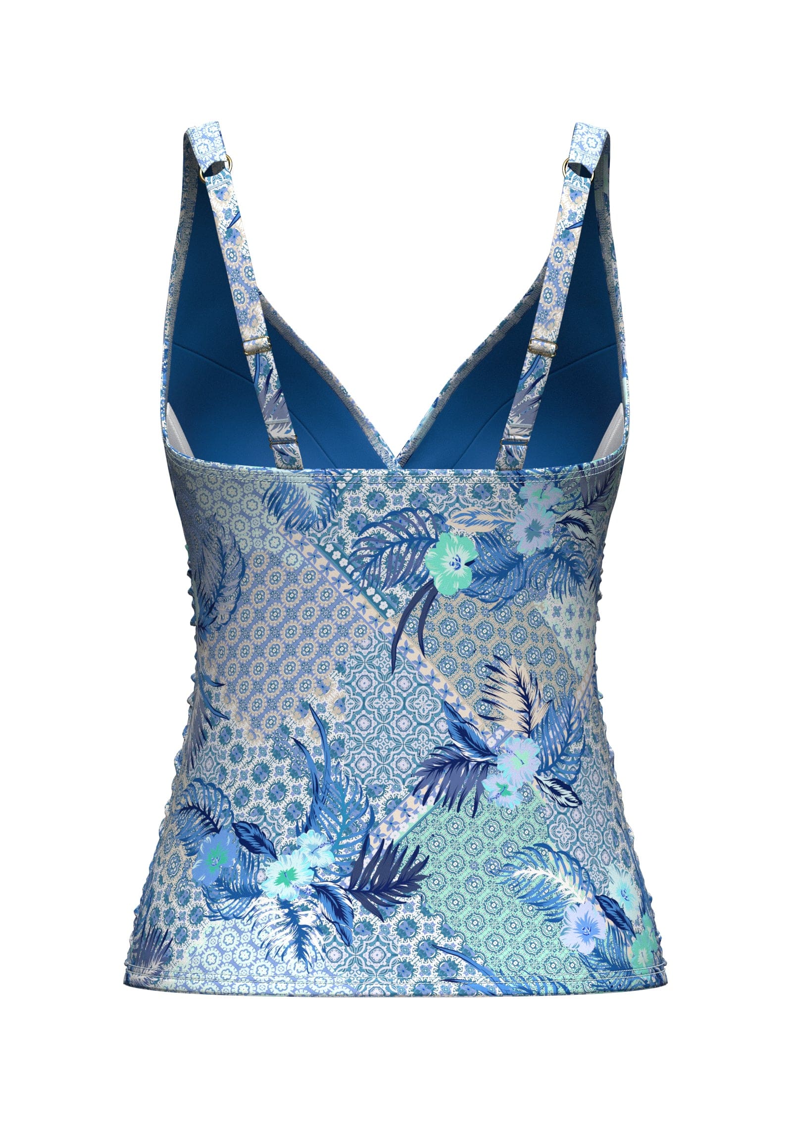 Sunseeker Bohemian Beauty Turkish Sea Plus Cup Tankini Top