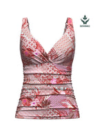 Sunseeker Bohemian Beauty Persian Red Plus Cup Tankini Top