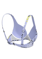 Sunseeker Elevated Animal Persian Violet Plus Cup Underwire Bikini Top