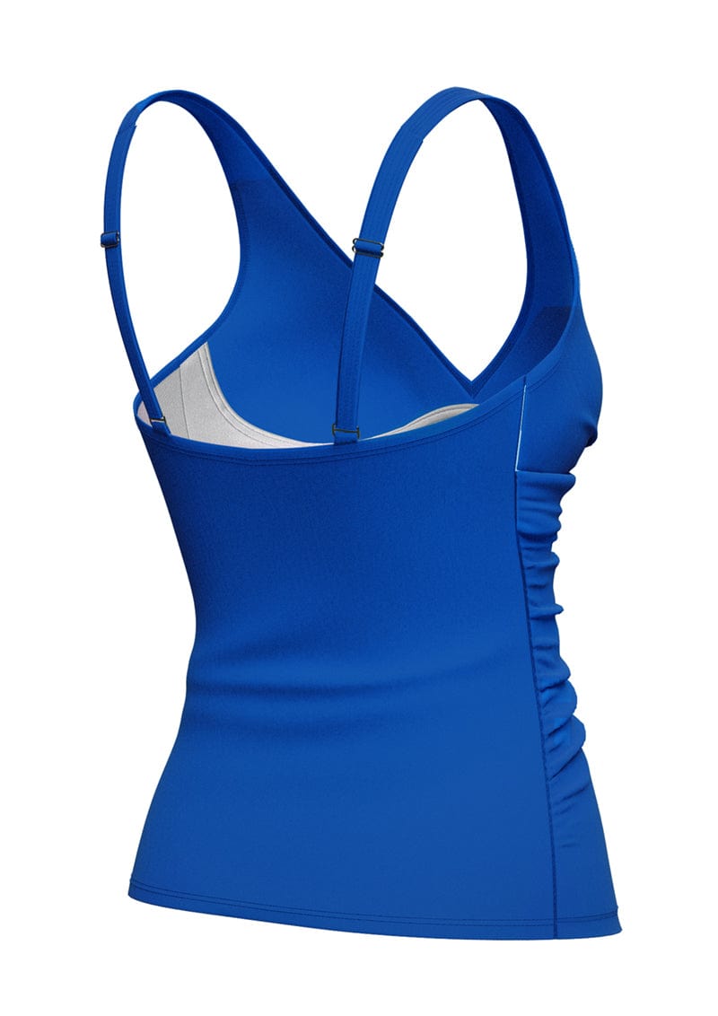 Sunseeker Core Solid Surf the Web Plus Cup Tankini Top