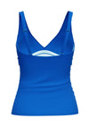 Plus Cup Bikini Tops Core Solid Surf the Web Plus Cup Tankini Top - Sunseeker