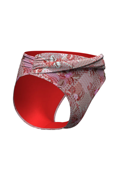 Bikini Bottoms Bohemian Beauty Persian Red Full Classic Pant - Sunseeker