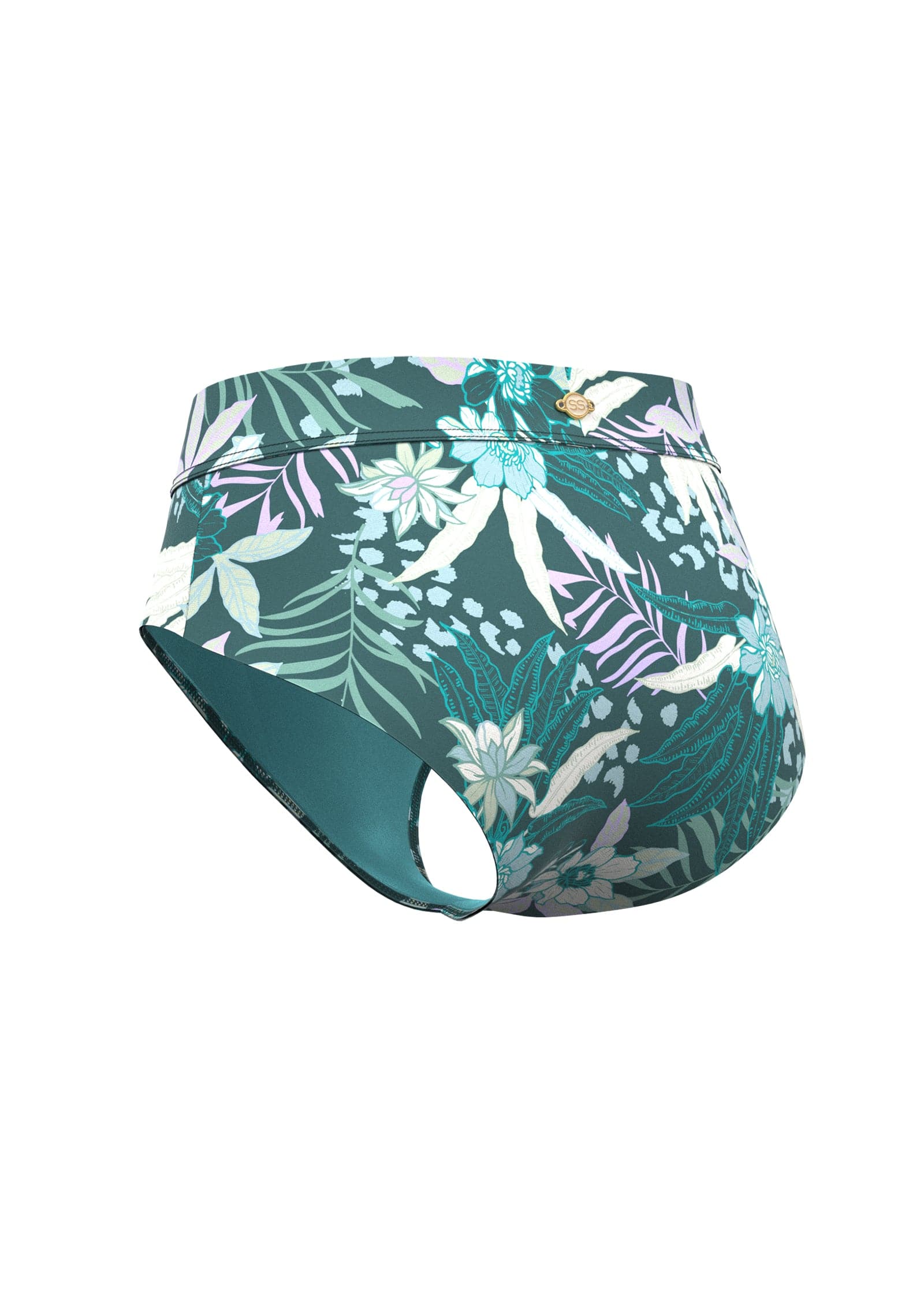 Sunseeker Elevated Tropics Tropical Green High Waisted Full Classic Pant