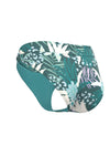 Bikini Bottoms Elevated Tropics Tropical Green Full Classic Pant - Sunseeker