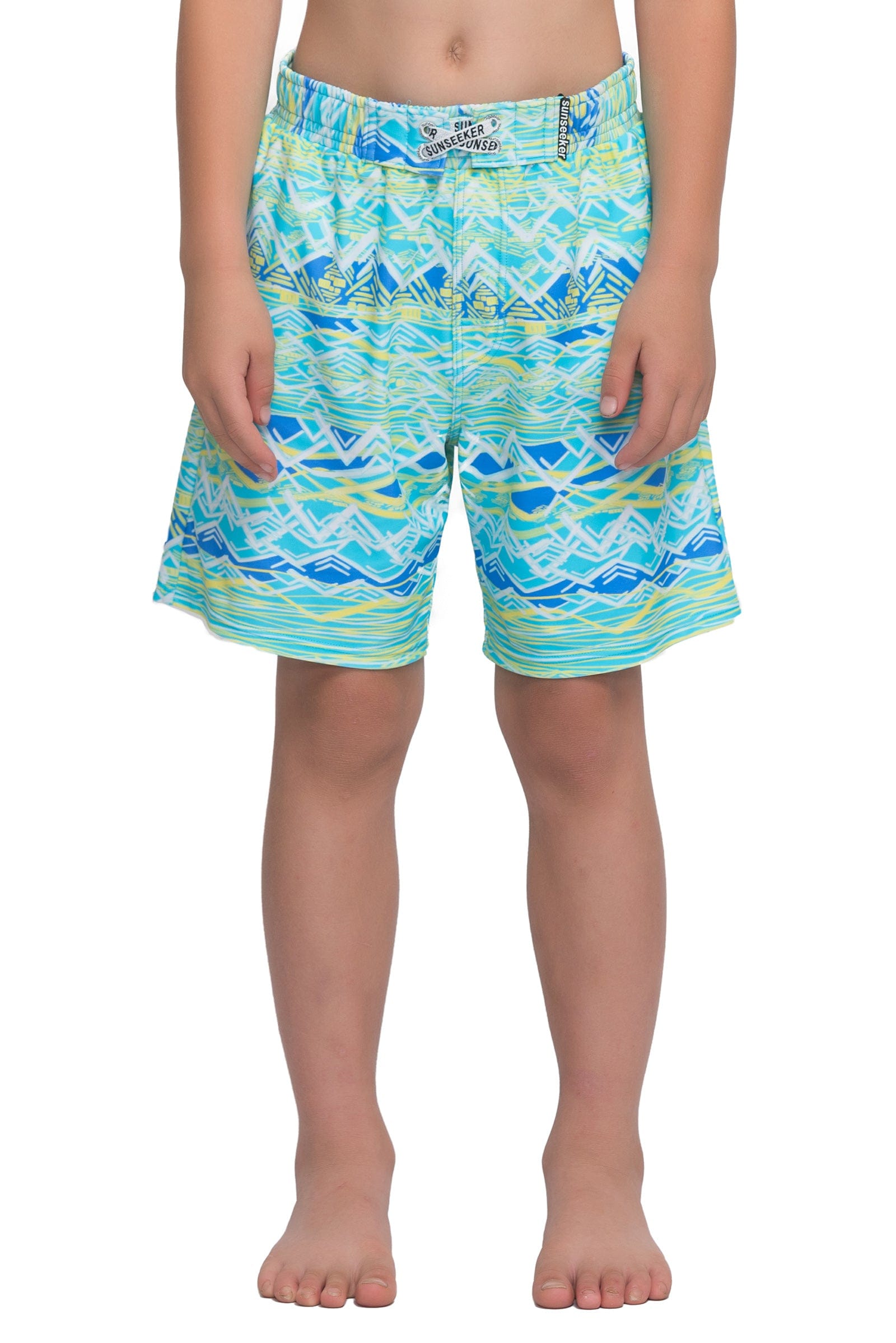 Sea short sleeve swim shirt with hat - Sunseeker