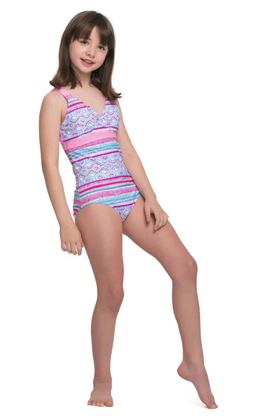 Girls Swimsuits Spring blossom swimsuit - Sunseeker