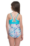 Girls Swimsuits Sunseeker logo print swimsuit - Sunseeker